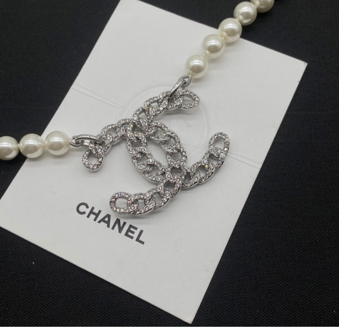 New Chanel pearl necklace