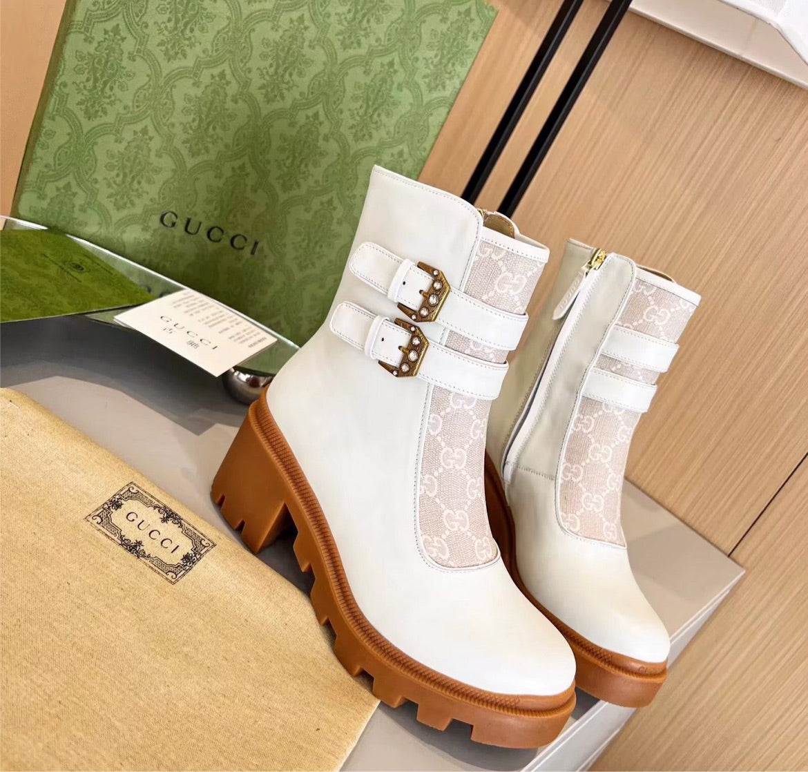 New woman Gucci boots