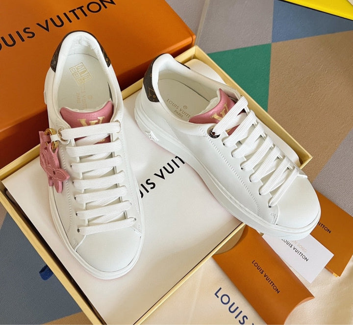 New Pink /white LV sneaker