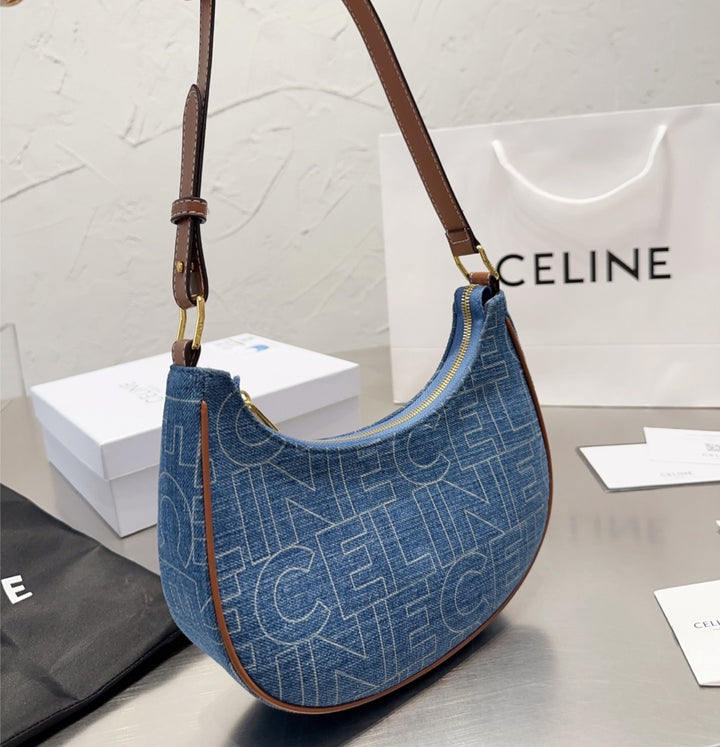 Denim woman Celine handbag