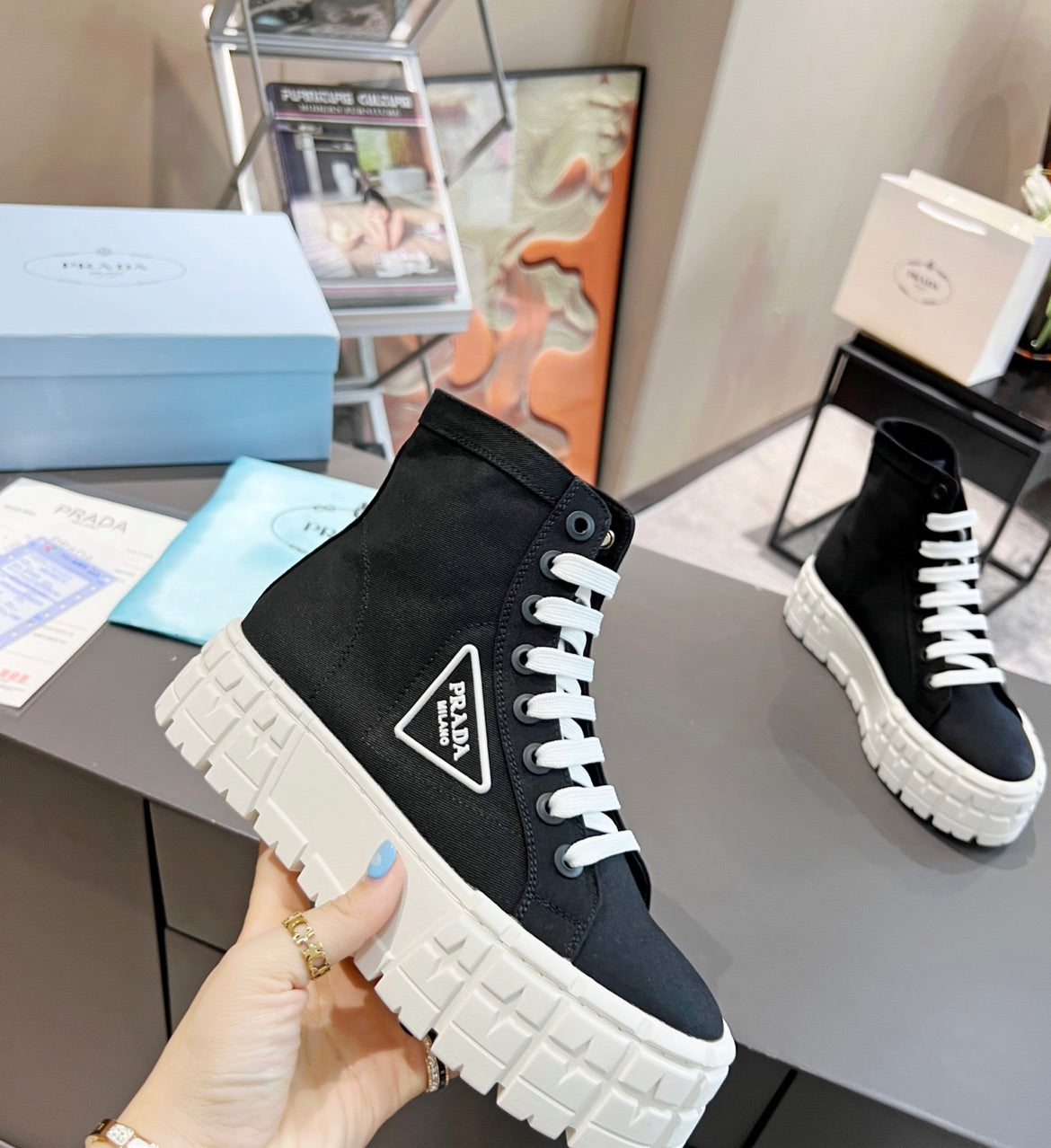 New Prada woman sneaker