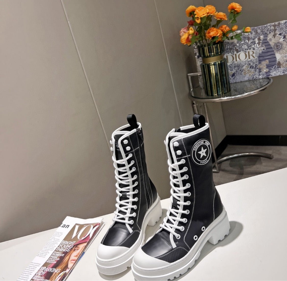 New Woman Dior boots