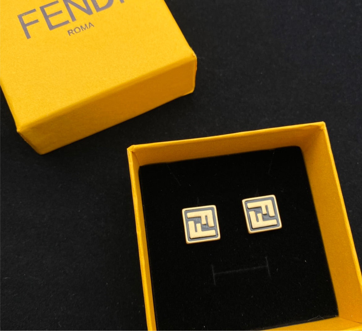 Fendi stud earring