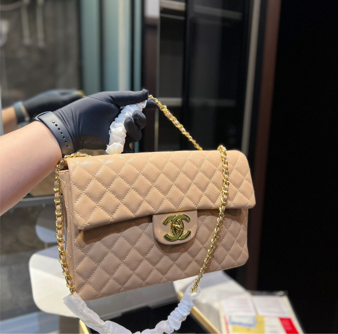 Woman Chanel new handbag