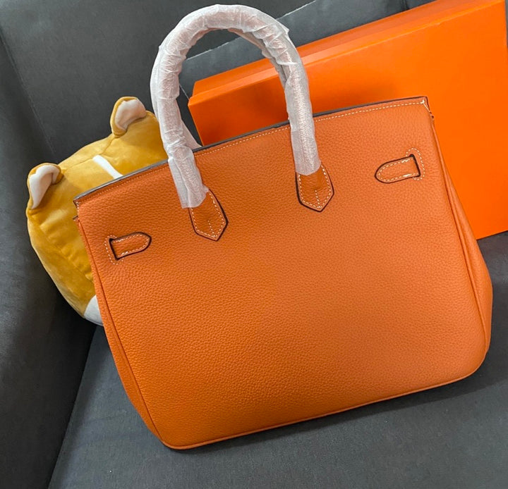 Leather Hermès Woman shoulder Handbag