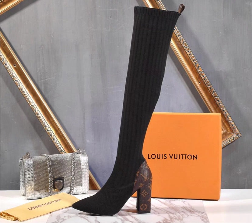 Knee high LV boots