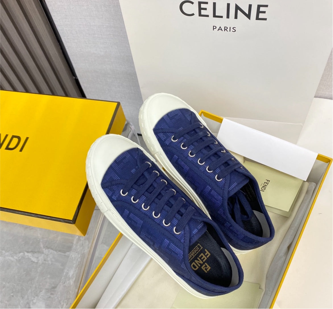 New Blue Fendi sneaker