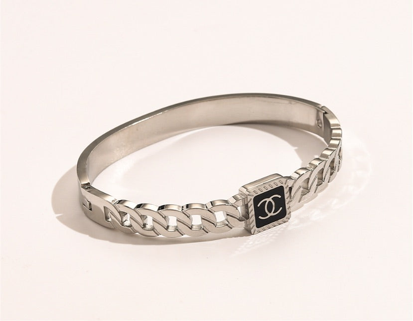 Silver Chanel bracelet