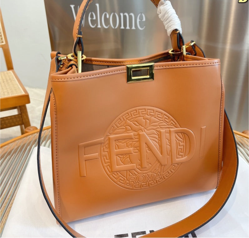 New Brown Fendi woman Handbag