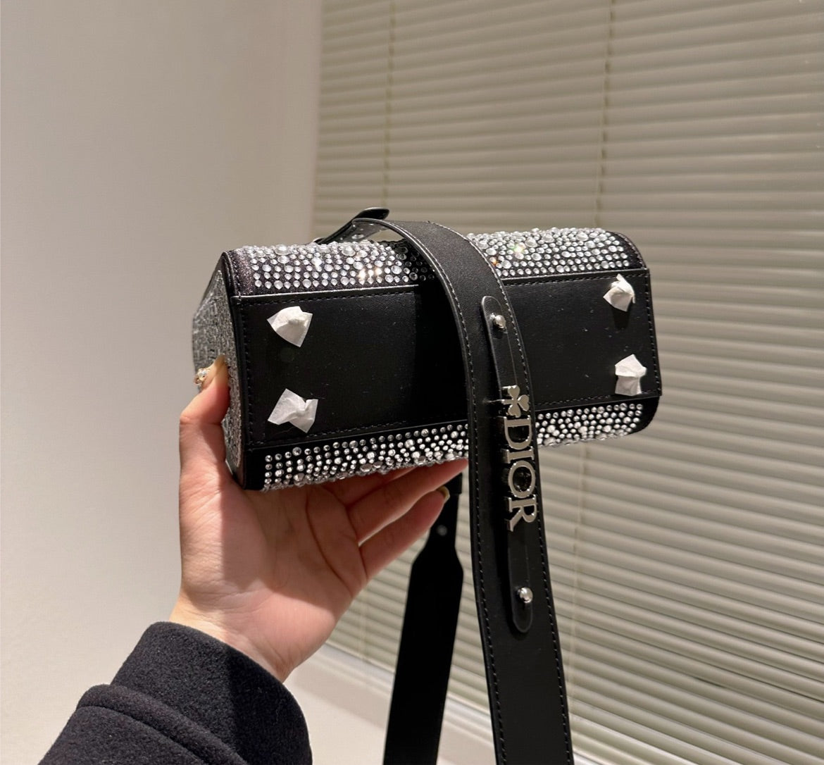 Dior woman black/silver Handbag