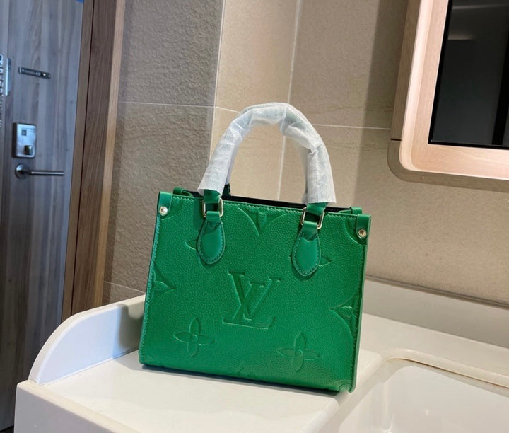 Leather LV woman handbag