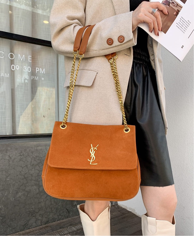 YSL new woman shoulder handbag