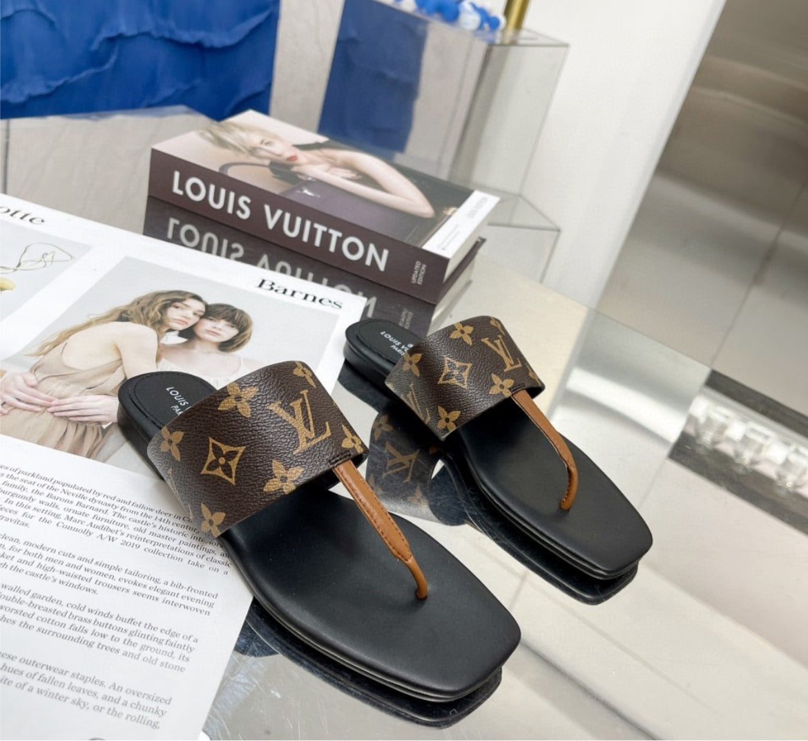 New LV woman sandal