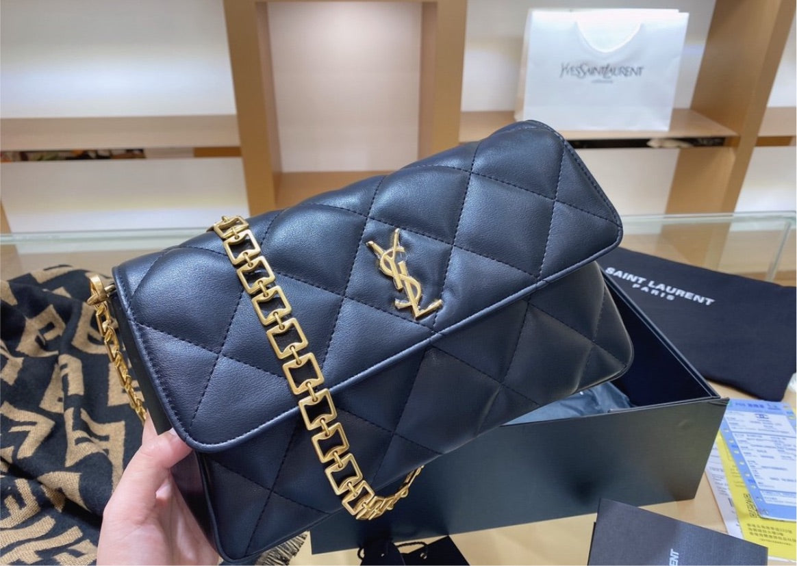 New YSL leather woman handbag