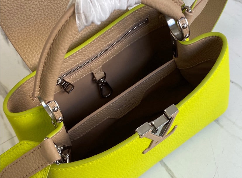 New 2022 woman LV leather handbag