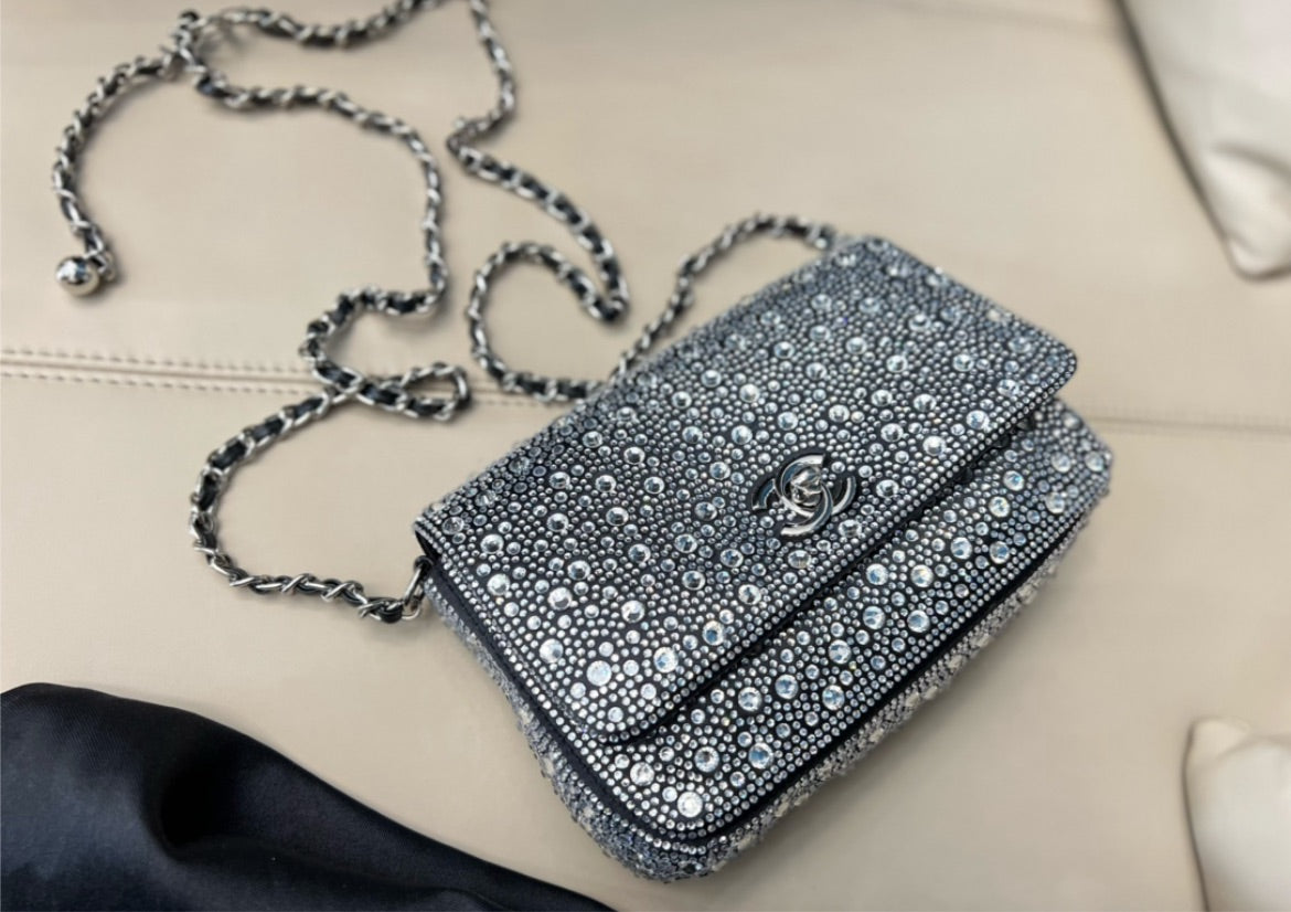 Bling CC woman handbag