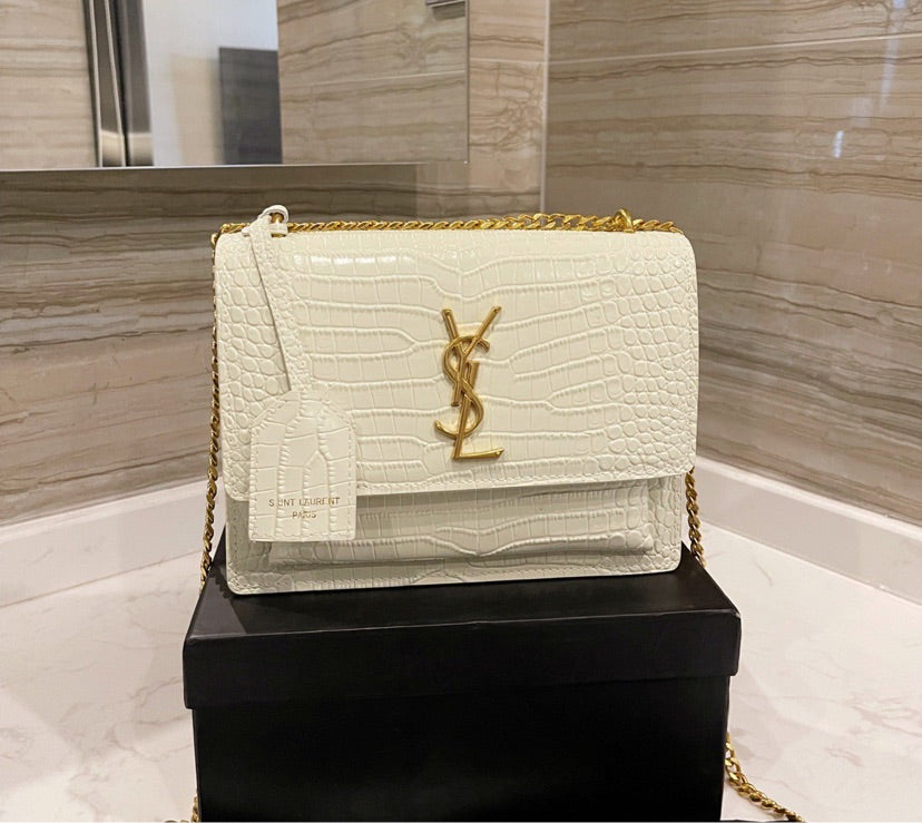 YSL leather woman handbag