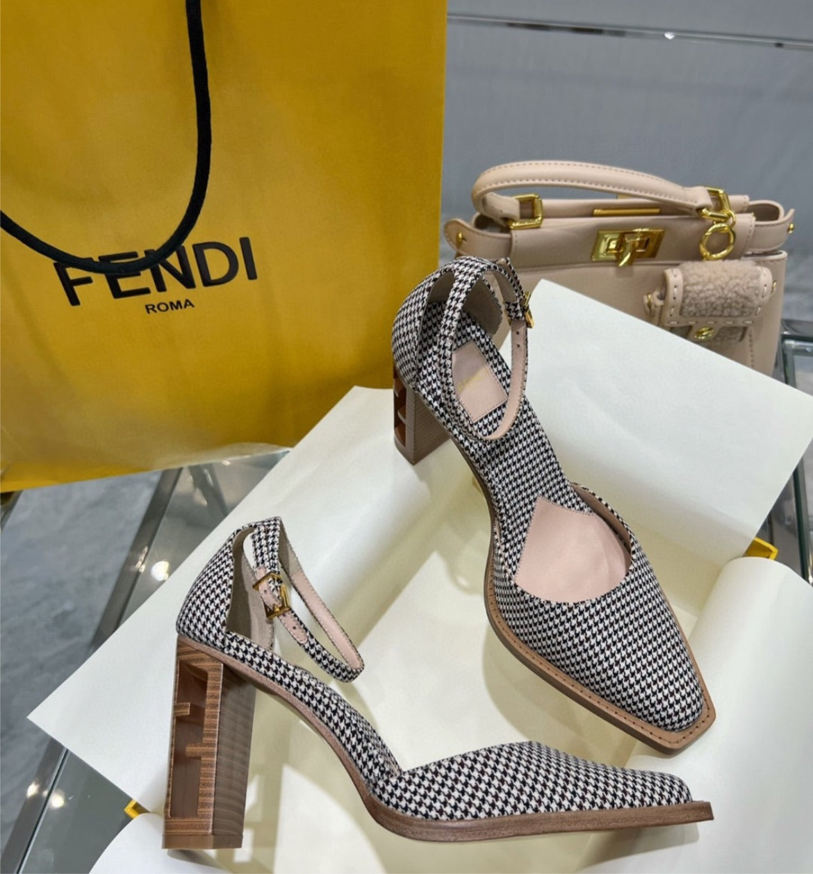 New woman Fendi shoes