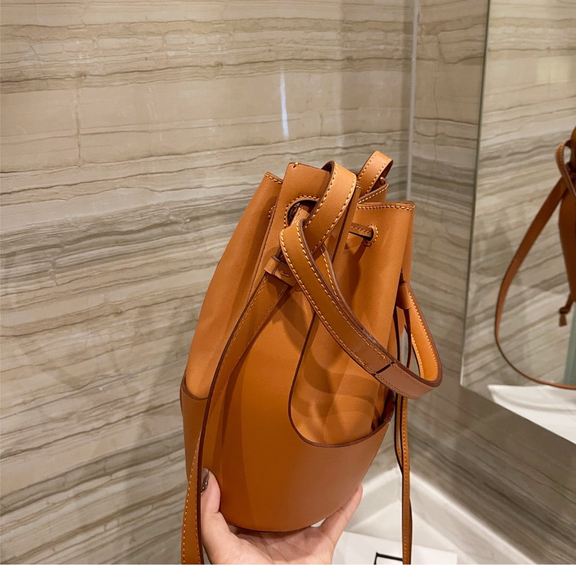 New LOEWE leather woman handbag