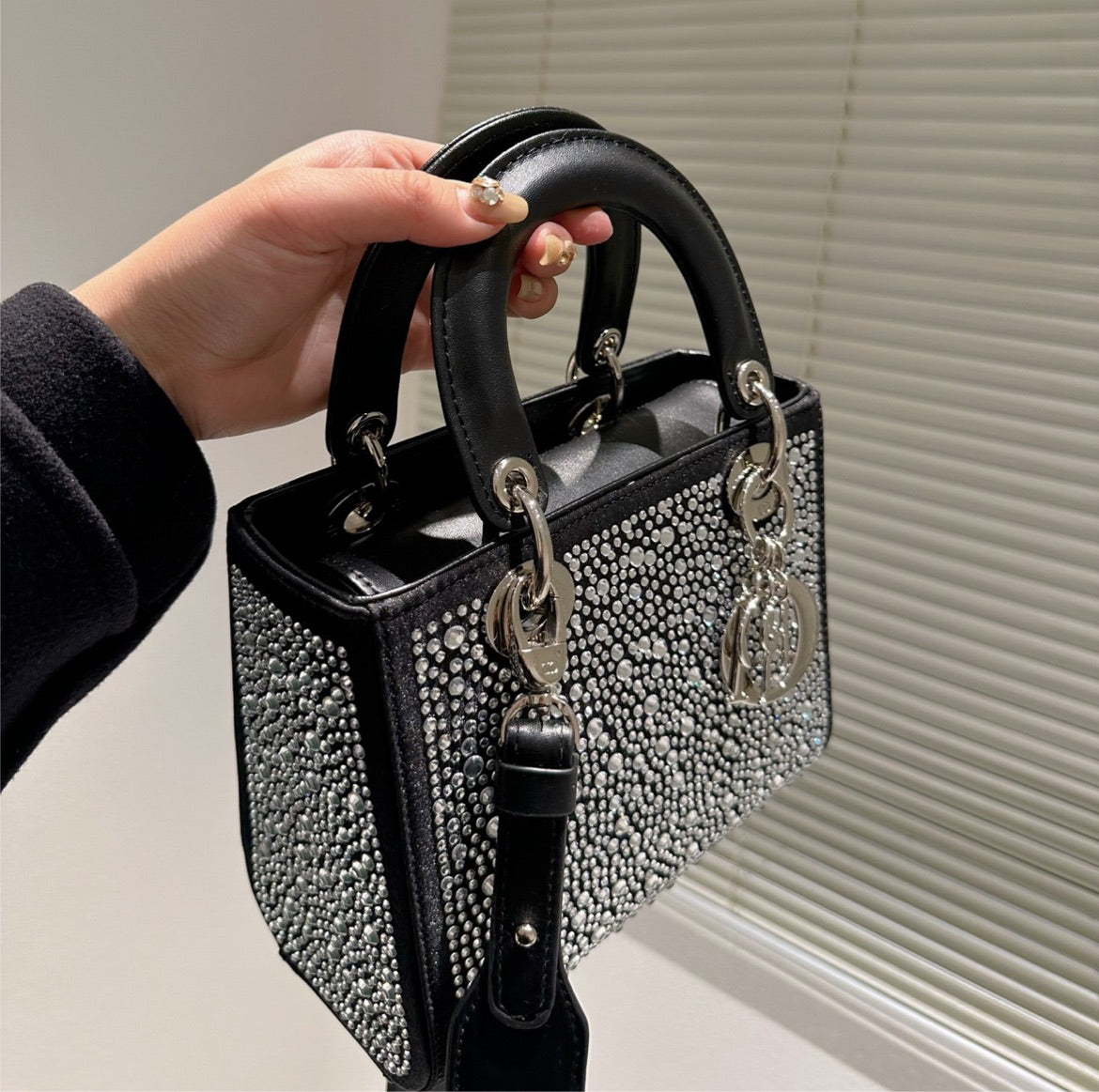 Dior woman black/silver Handbag