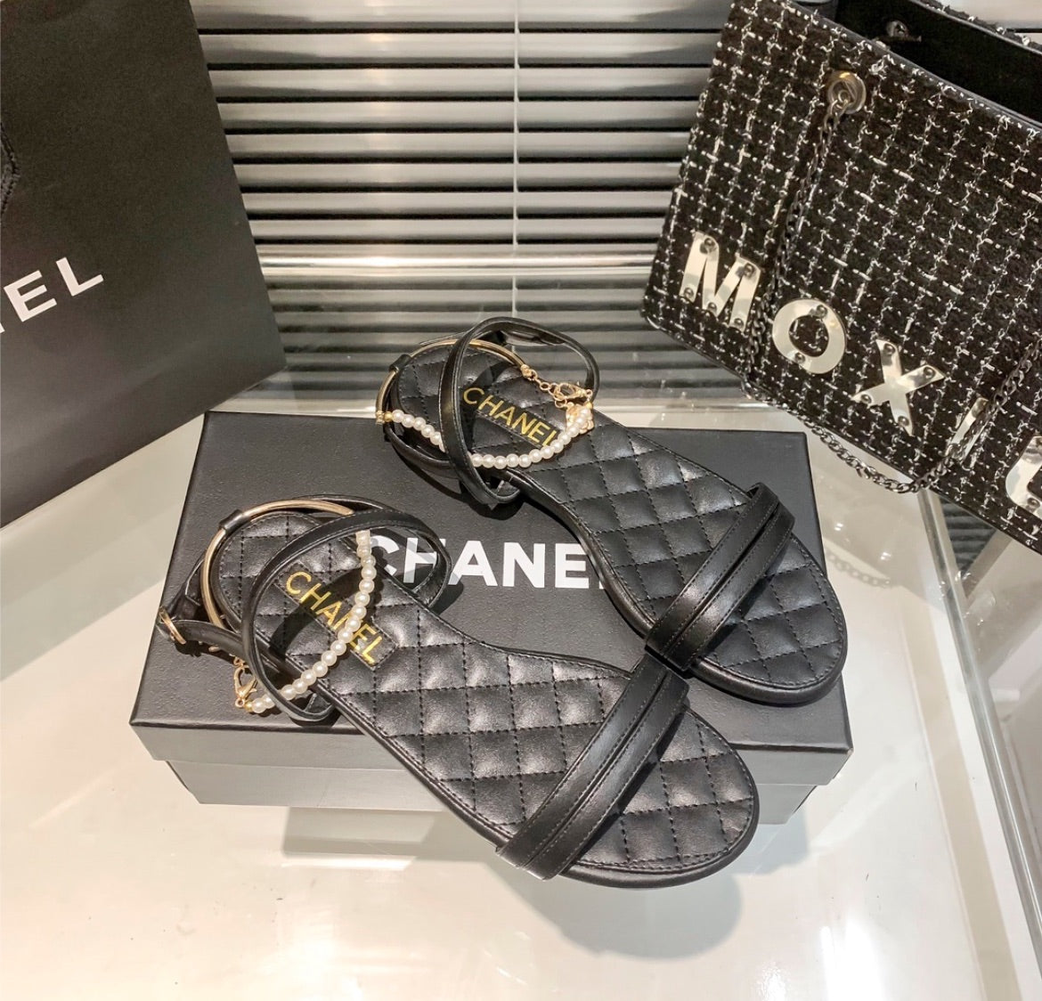 New woman Chanel sandal