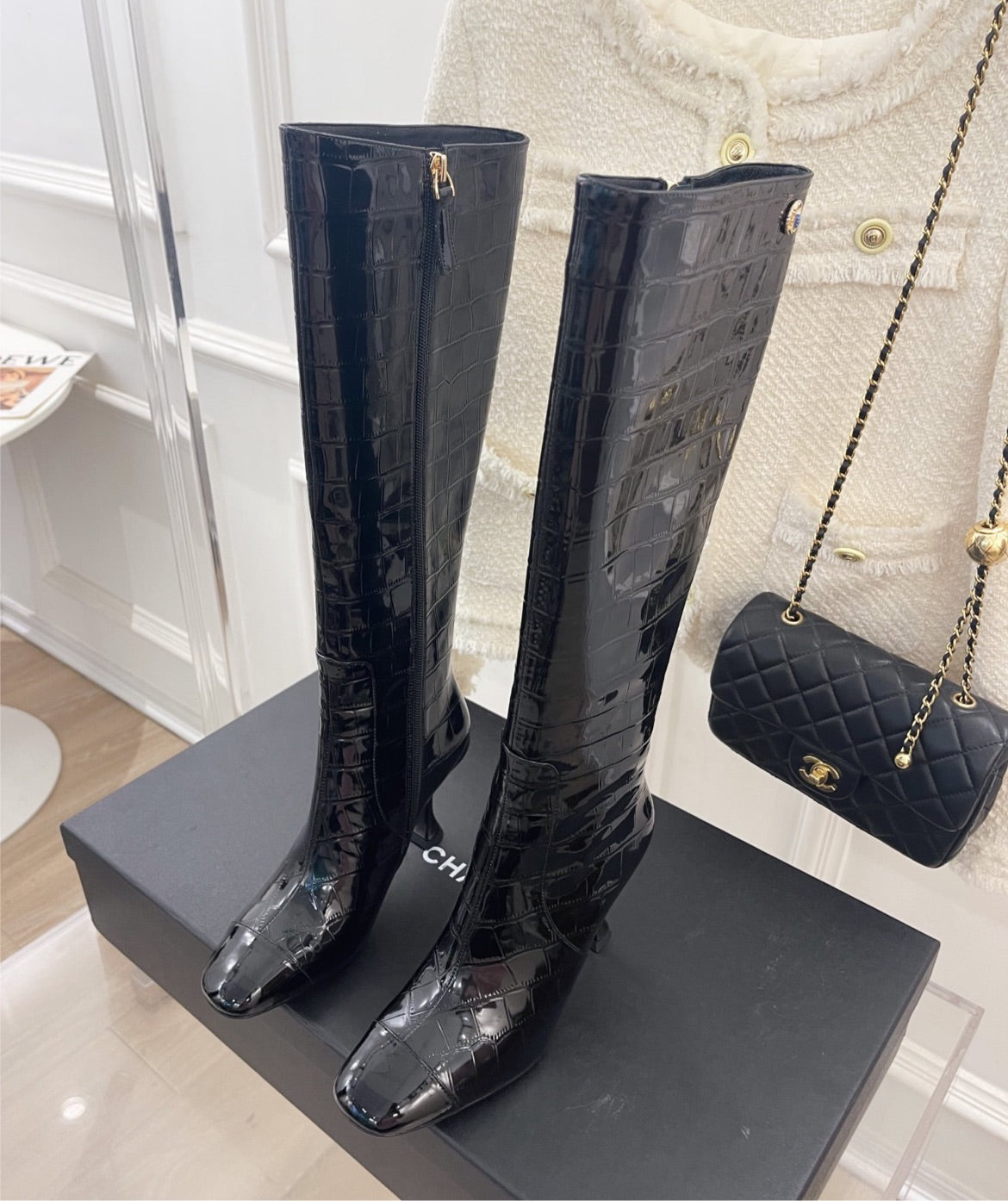 New woman Chanel Boots