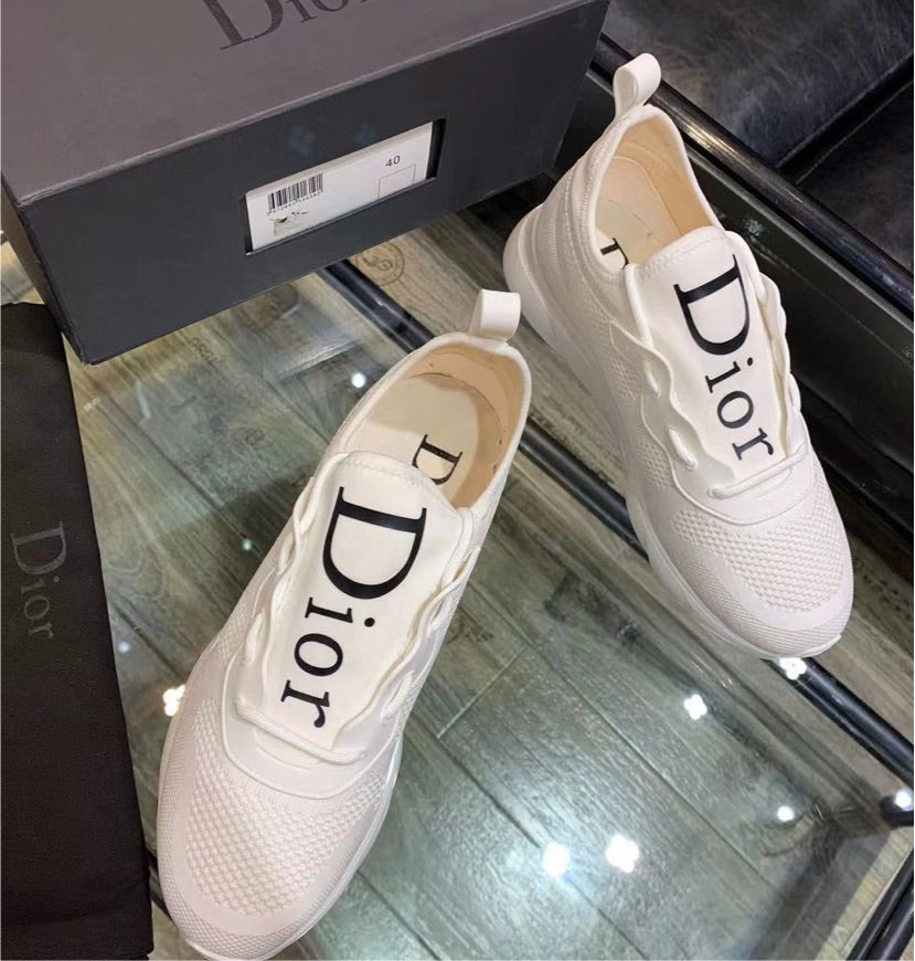 White Dior sneakers