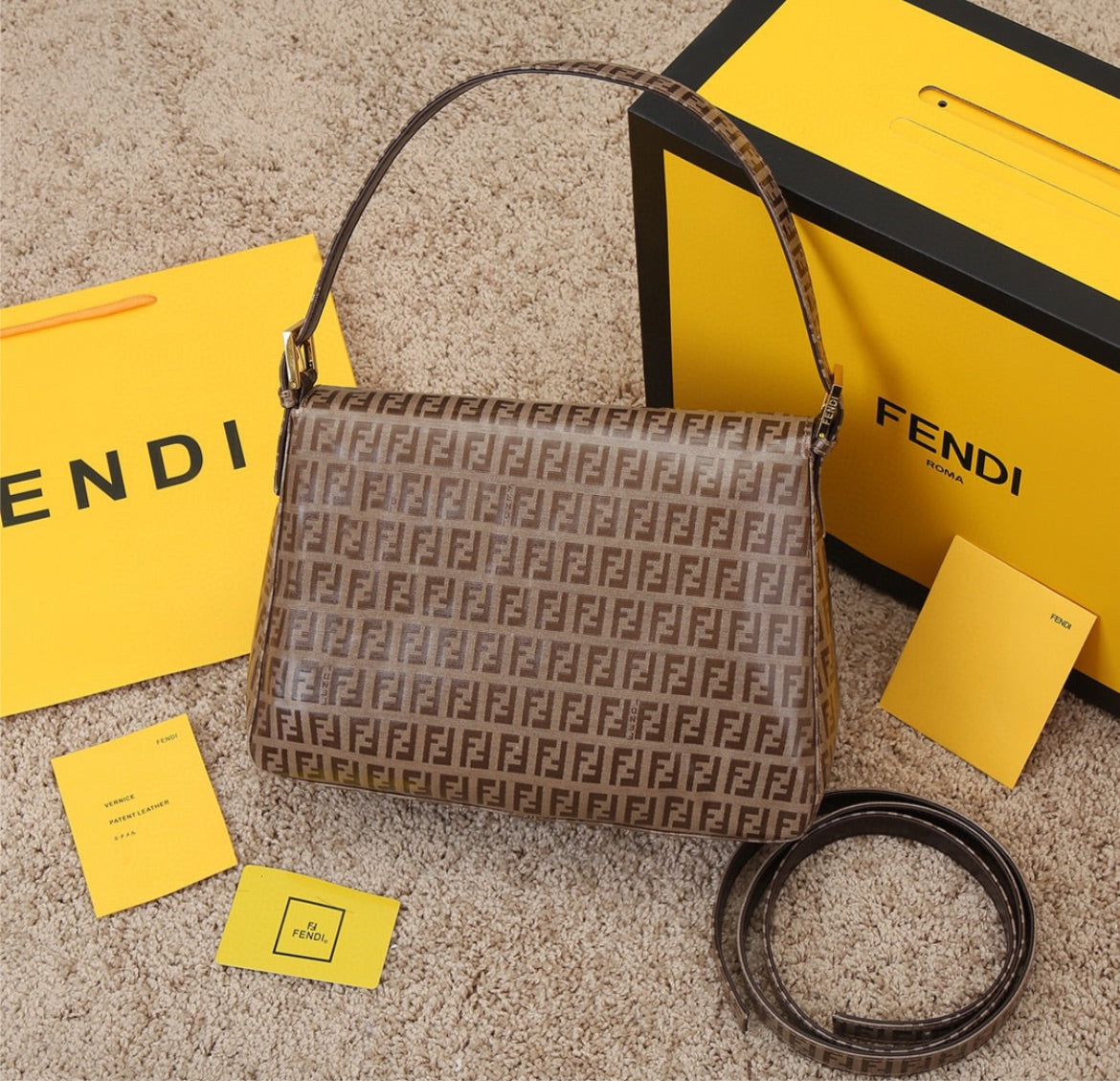 New Fendi woman shoulder handbag