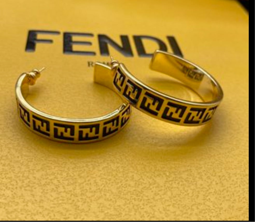 Fendi earrings