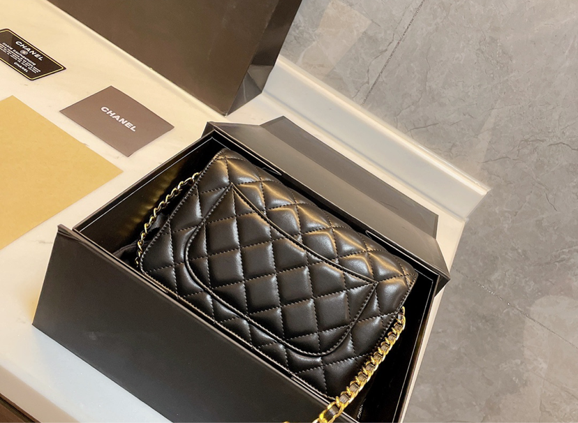 Leather Chanel Woman Handbag