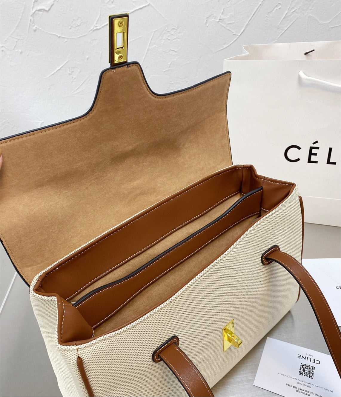 New Celine woman shoulder handbag