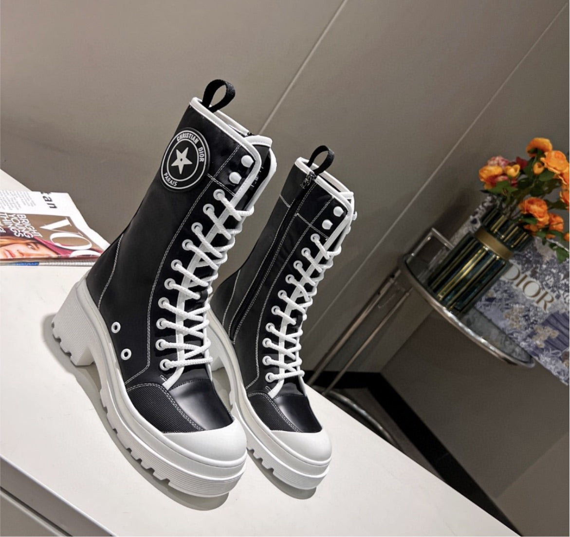 New Woman Dior boots