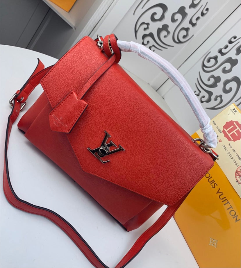 Leather LV woman Handbag