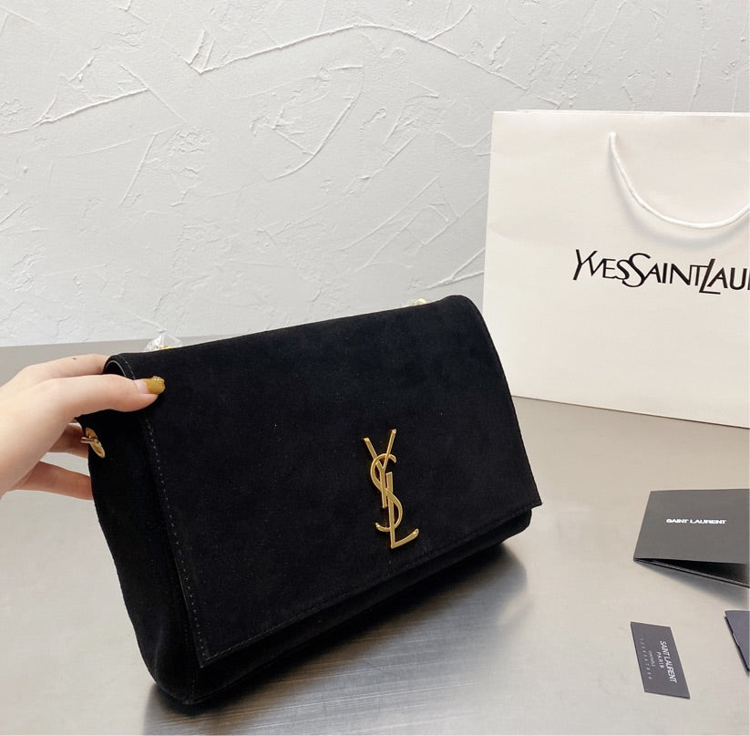 YSL suade woman handbag