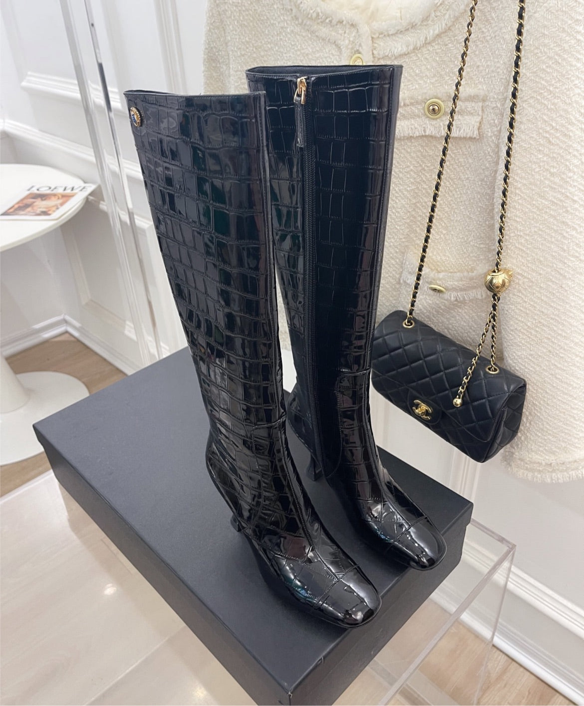 New woman Chanel Boots