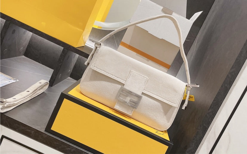 Fendi suede ladies Handbag