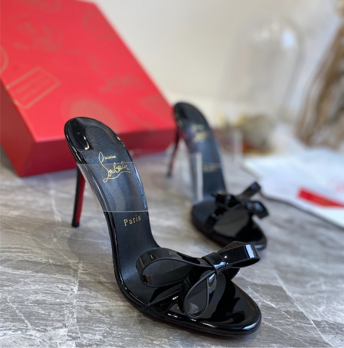 Red bottoms woman Heels