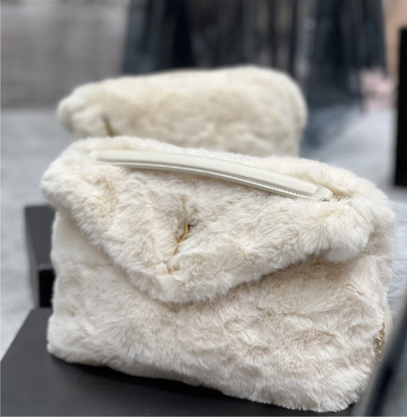 Cozy/fury YSL woman handbag