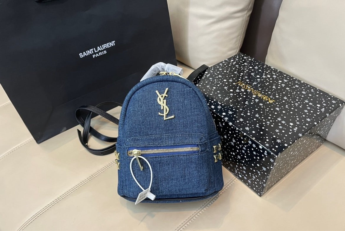 Small YSL shoulder backpack