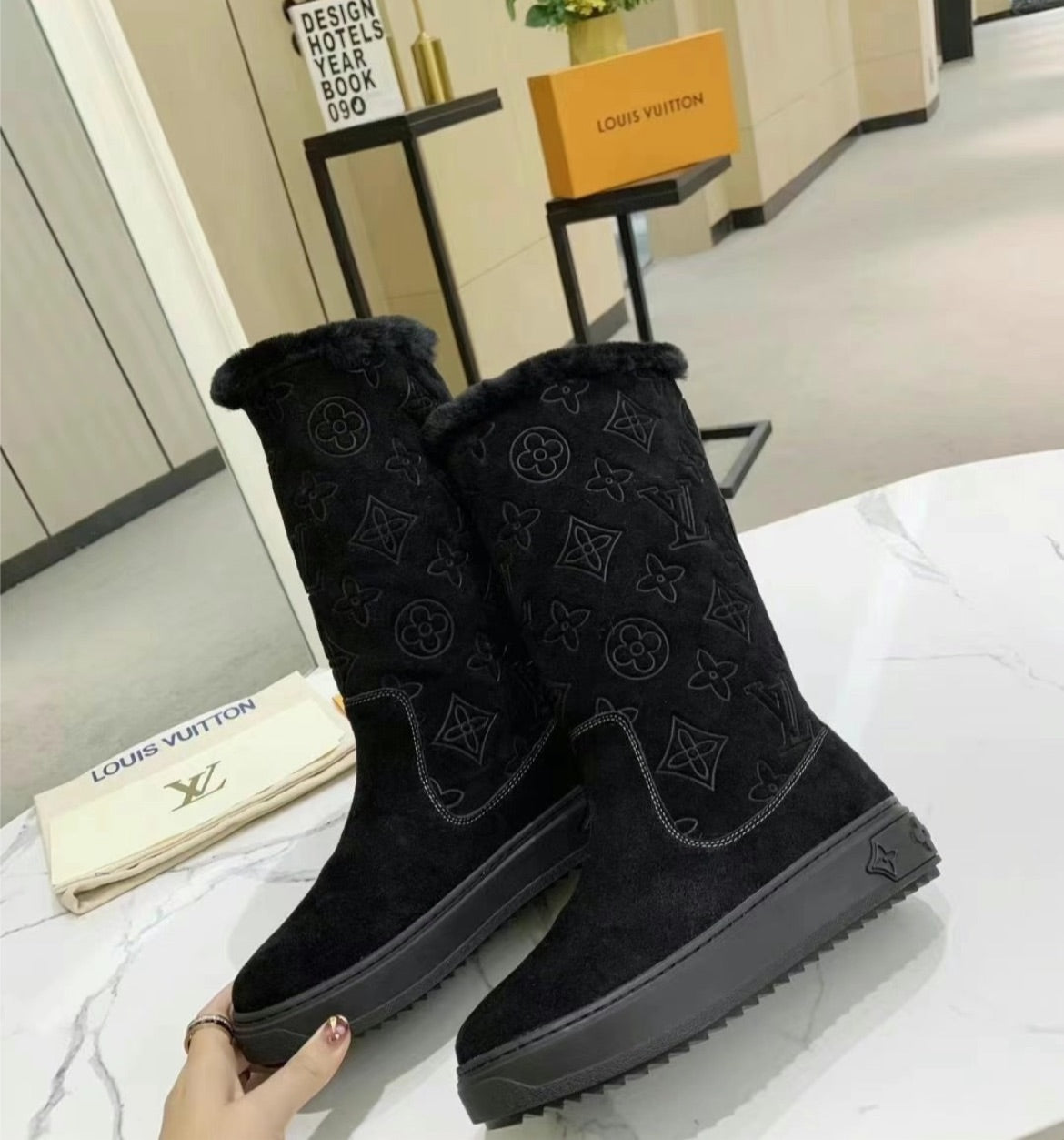 Woman LV new  Boots