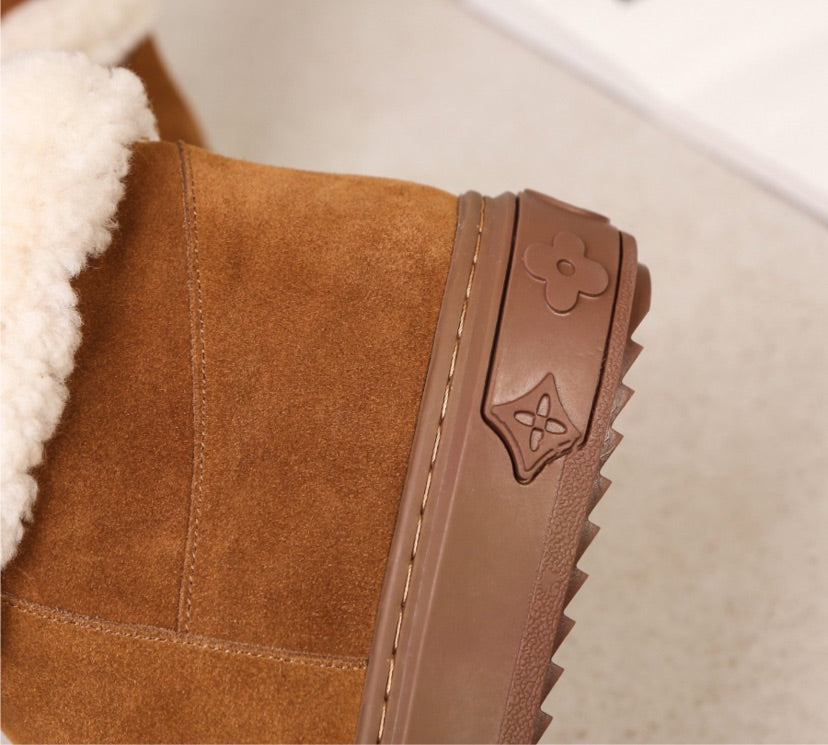 LV Fur Boots
