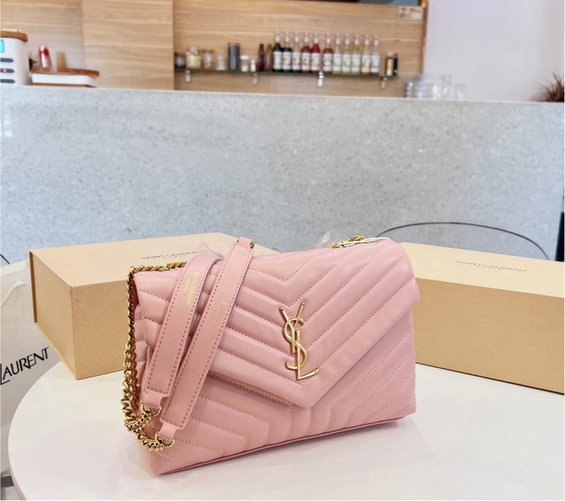 YSL woman spring colors handbag