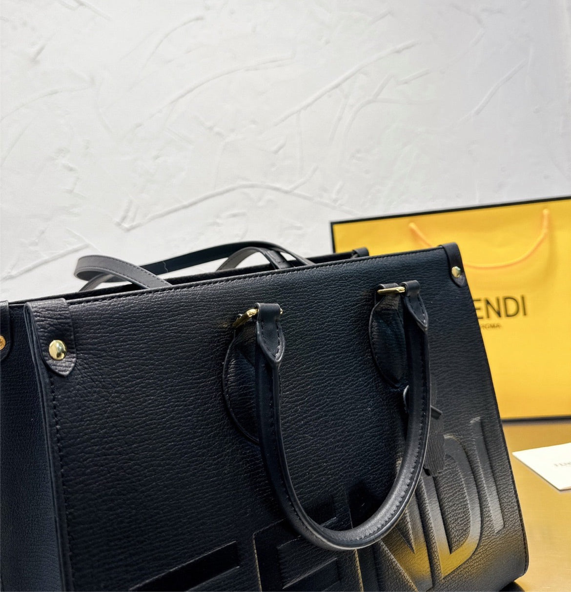New Black Fendi shoulder bag