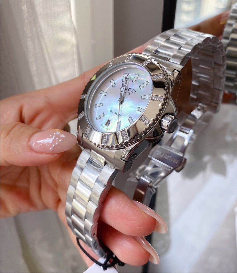 New Gucci Diamond face watch