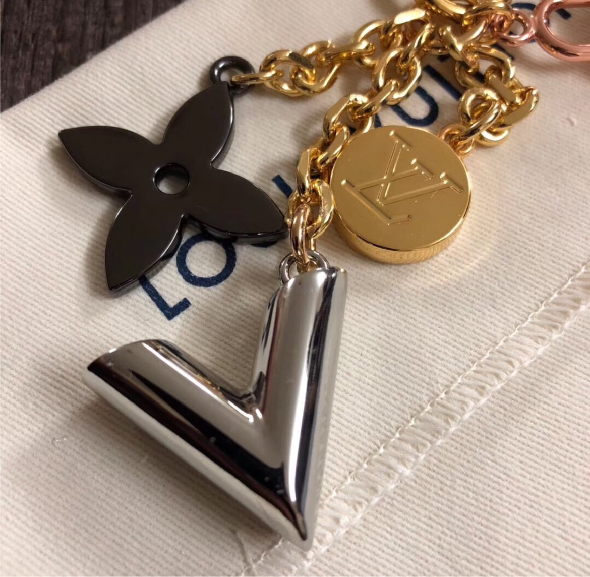 LV accessory for handbag