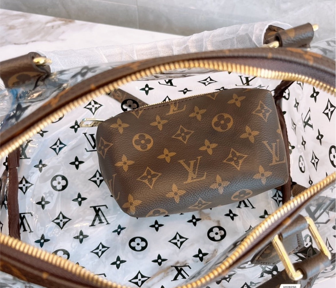 New LV transparent handbag
