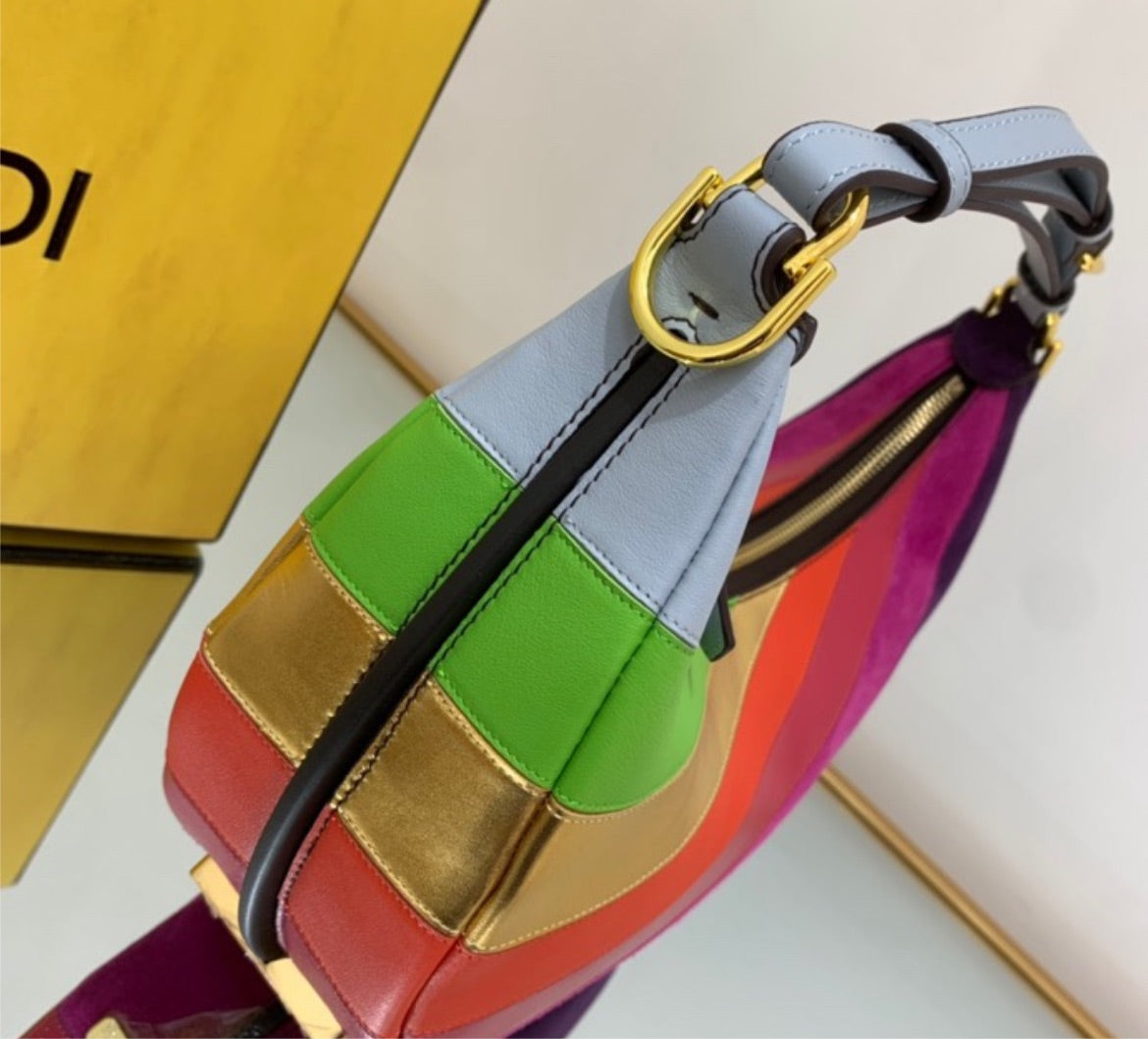 Colorful Fendi woman handbag