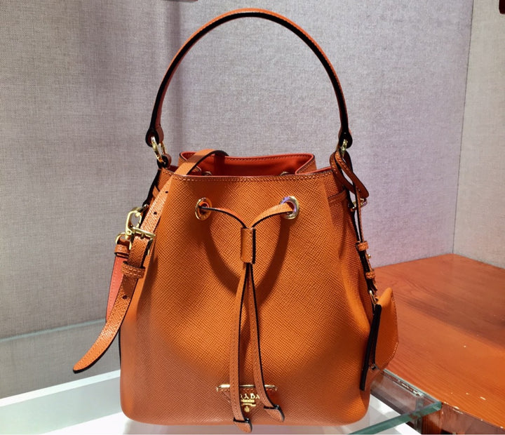 New woman Prada handbag