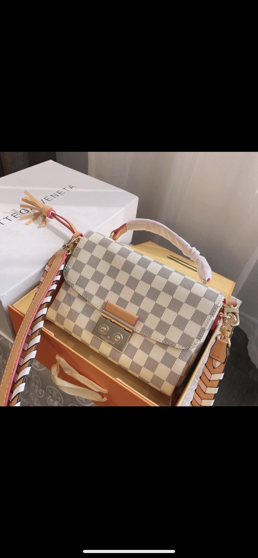 Louis Vuitton ladies leather handbag