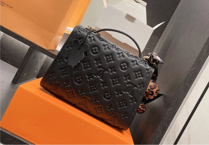 Black LV woman handbag